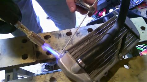 welding sheet metal with propane|welding with a propane torch.